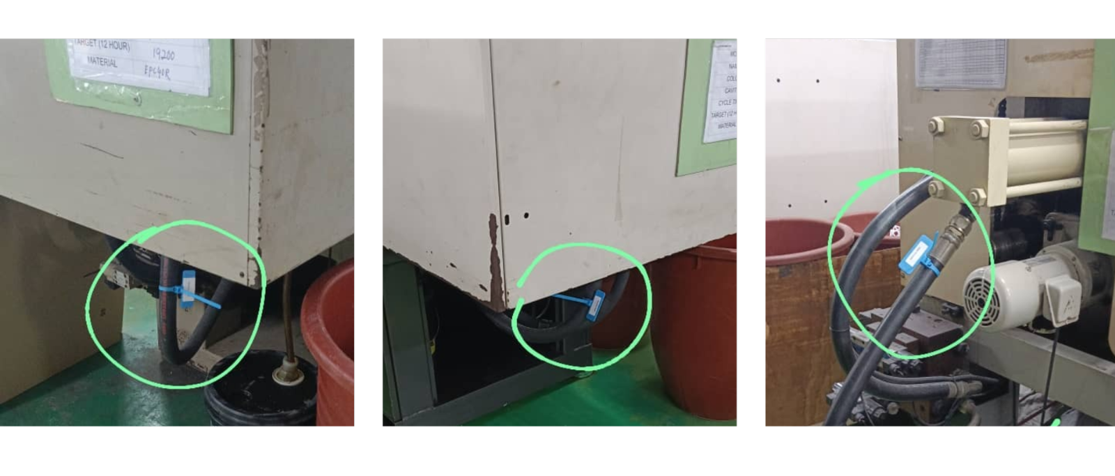 RFID Passive Tag system storing machine information for streamlined inventory management